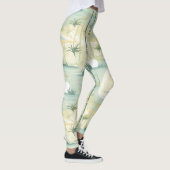 Zen Bamboe Bos Botanisch Patroon (5) Leggings (Rechts)