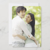 Zen Bamboe Dubbel Geluk Chinees Uitnodiging Opslag (Achterkant)