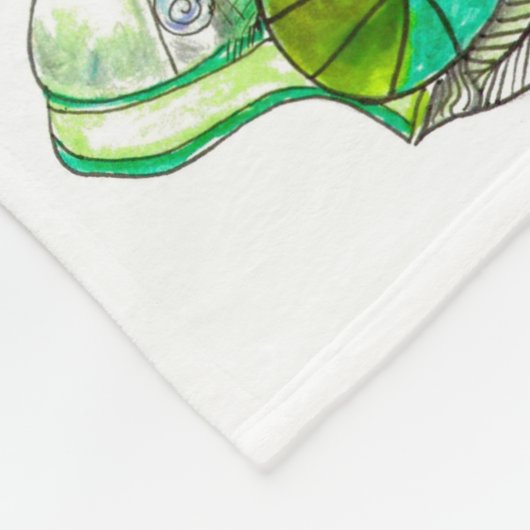 Zen bamboe en panda deken (Hoek)