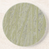 "Zen Bamboo" Beverage Coaster Zandsteen Onderzetter (Voorkant)