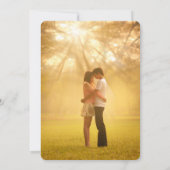 Zen Bamboo Double Happiness Chinese Save the Date Kaart (Achterkant)