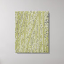 'Zen Bamboo II' Canvasprint met lijst