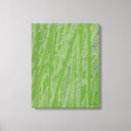"Zen Bamboo III" Afdruk van omhulde doek Canvas Afdruk