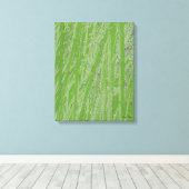 'Zen Bamboo III' Ingepakt Canvas Print (Insitu (Houten vloer))