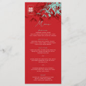 Zen Bamboo laat het dubbelgeluk van het Chinese hu Menu (Voorkant)