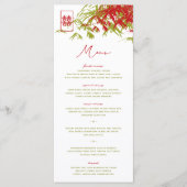 Zen Bamboo laat het dubbelgeluk van het Chinese hu Menu (Voorkant)