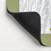 "Zen Bamboo" Mousepad Muismat (Hoek)