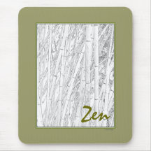 "Zen Bamboo" Mousepad