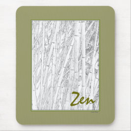 "Zen Bamboo" Mousepad Muismat