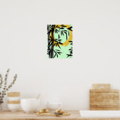Zen Bamboo Sun Poster (Keuken)