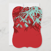 Zen Bamboo verlaat de moderne Chinese partij Kaart (Achterkant)