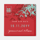 Zen Bamboo vertrekt het Chinese huwelijk om de dat Magneet (Voorkant)