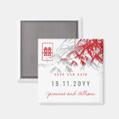 Zen Bamboo vertrekt het Chinese huwelijk om de dat Magneet (Voorkant / Achterkant)