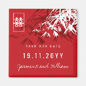 Zen Bamboo vertrekt het Chinese huwelijk om de dat Magneet (Voorkant)