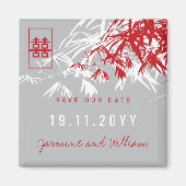 Zen Bamboo vertrekt het Chinese huwelijk om de dat Magneet (Voorkant)