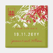 Zen Bamboo vertrekt het Chinese huwelijk om de dat Magneet (Voorkant)