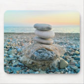Zen Beach Stones Muismat (Voorkant)
