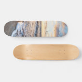 Zen Beach Sunset Ocean Waves Persoonlijk Skateboard (Horizontaal)