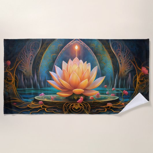 Zen Beach Towel Strandlaken (Voorkant)