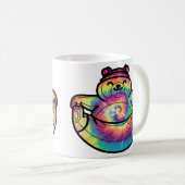 Zen Beer: Tie Dye Yoga Koffiemok (Voorkant rechts)