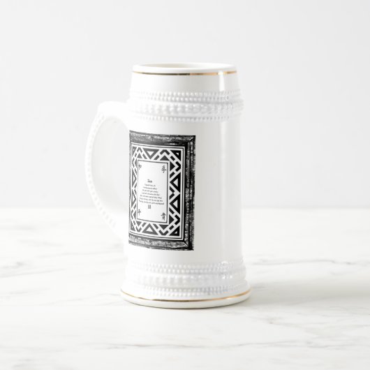 Zen Bierpul (Voorkant links)