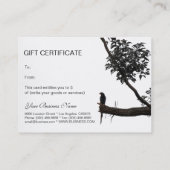 ©Zen Bird Oriental Photography Cadeaubon Kortingskaartje (Achterkant)
