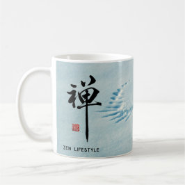 Zen Bird/Zen Lifestyle/Magnetische kaart Koffiemok