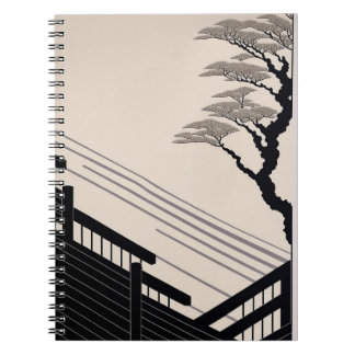 Zen Black Beige Japans minimalistisch Notitieboek