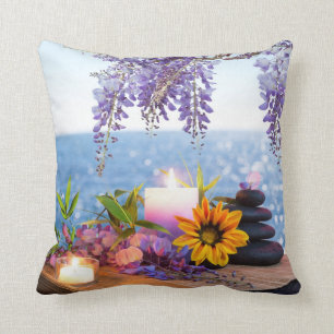 Zen bliss meditation peace yoga chakra namaste 2 kussen