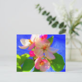 Zen Blossom Briefkaart (Staand voorkant)