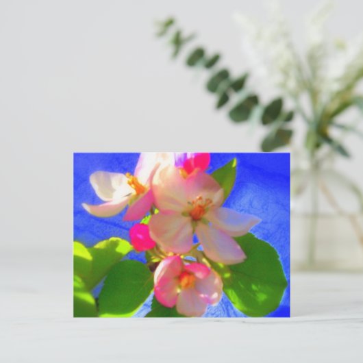 Zen Blossom Briefkaart (Staand voorkant)