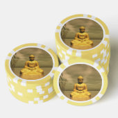 Zen boeddha mediteren pokerchips (Opstapeling)