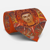 Zen Boeddha - Stropdas van het leven (Opgerold)