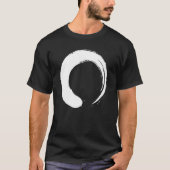 Zen Boeddhisme Enso Circle Boeddhisme Symbol Ja T-shirt (Voorkant)