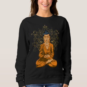 Zen-boeddhisme Lotus Bloem Spiritueel Boeddhistisc Trui