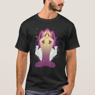 Zen Boeddhisme Lotus Bloem Spiritueel Yogi Meditat T-shirt