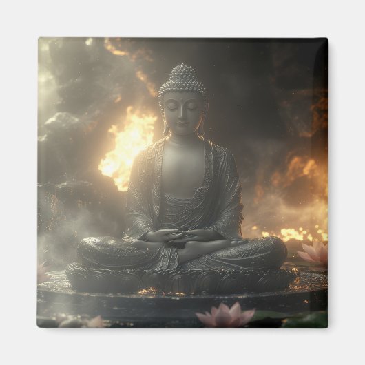 ZEN - BOEDDHISME - MEDITATIE MAGNEET (Voorkant)