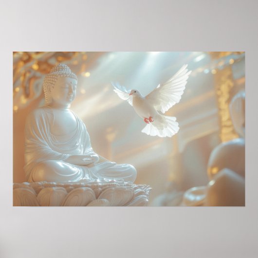 ZEN - BOEDDHISME - MEDITATIE POSTER (Voorkant)