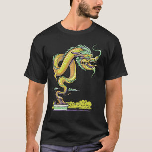 Zen Boeddhist Japanse esthetische draak Bonsai-boo T-shirt