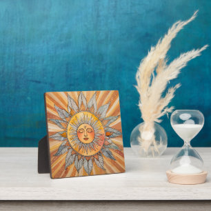 Zen Bohemian Sun Plaque Fotoplaat