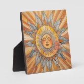 Zen Bohemian Sun Plaque Fotoplaat (Voorkant)