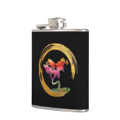 Zen Bonsai Tree Japanse Cirkel Enso Asian Art Heupfles (Links)