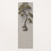 Zen Bonsai Yoga Mat – Minimale 3D Textuur Mat (Voorkant)