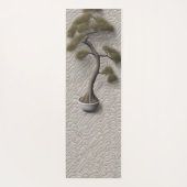 Zen Bonsai Yoga Mat – Minimale 3D Textuur Mat (Achterkant)