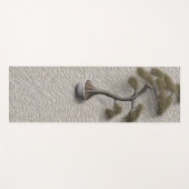 Zen Bonsai Yoga Mat – Minimale 3D Textuur Mat (Voorkant (horizontaal))