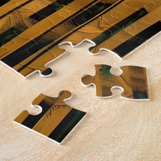  Zen Bos Bamboe Legpuzzel (Zijkant)