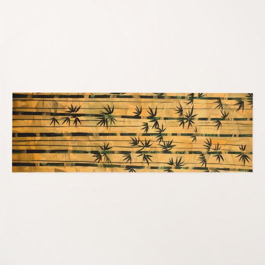 Zen Bos Bamboe Yogamat (Voorkant (horizontaal))