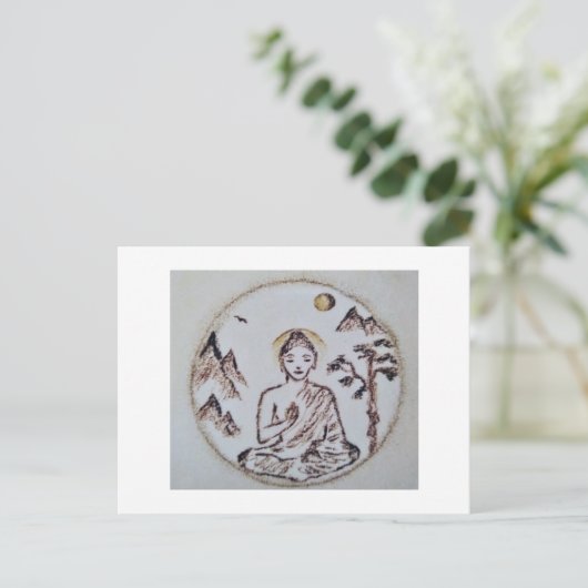 Zen  briefkaart (Staand voorkant)