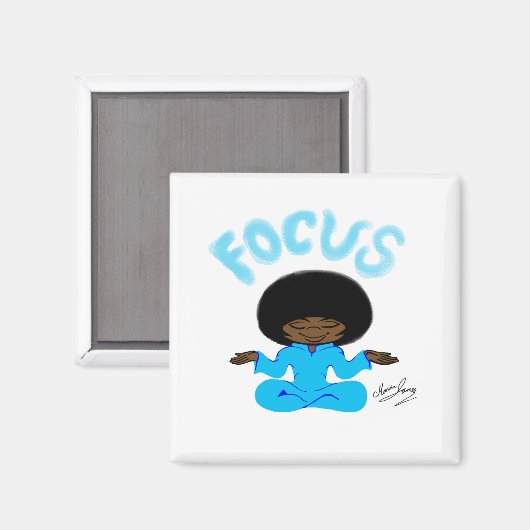 Zen-Brotha - Focus Magneet (Voorkant / Achterkant)