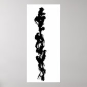 Zen Brush Painting 2 Poster (Voorkant)